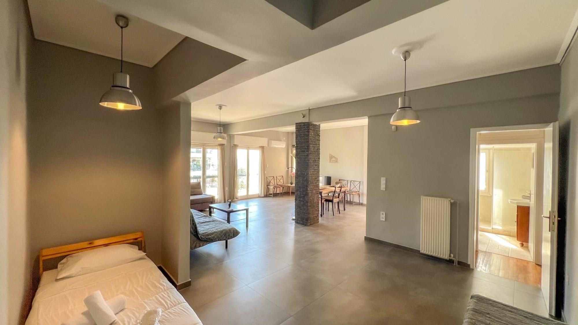Alimos Sea View Family Apartment أثينا المظهر الخارجي الصورة