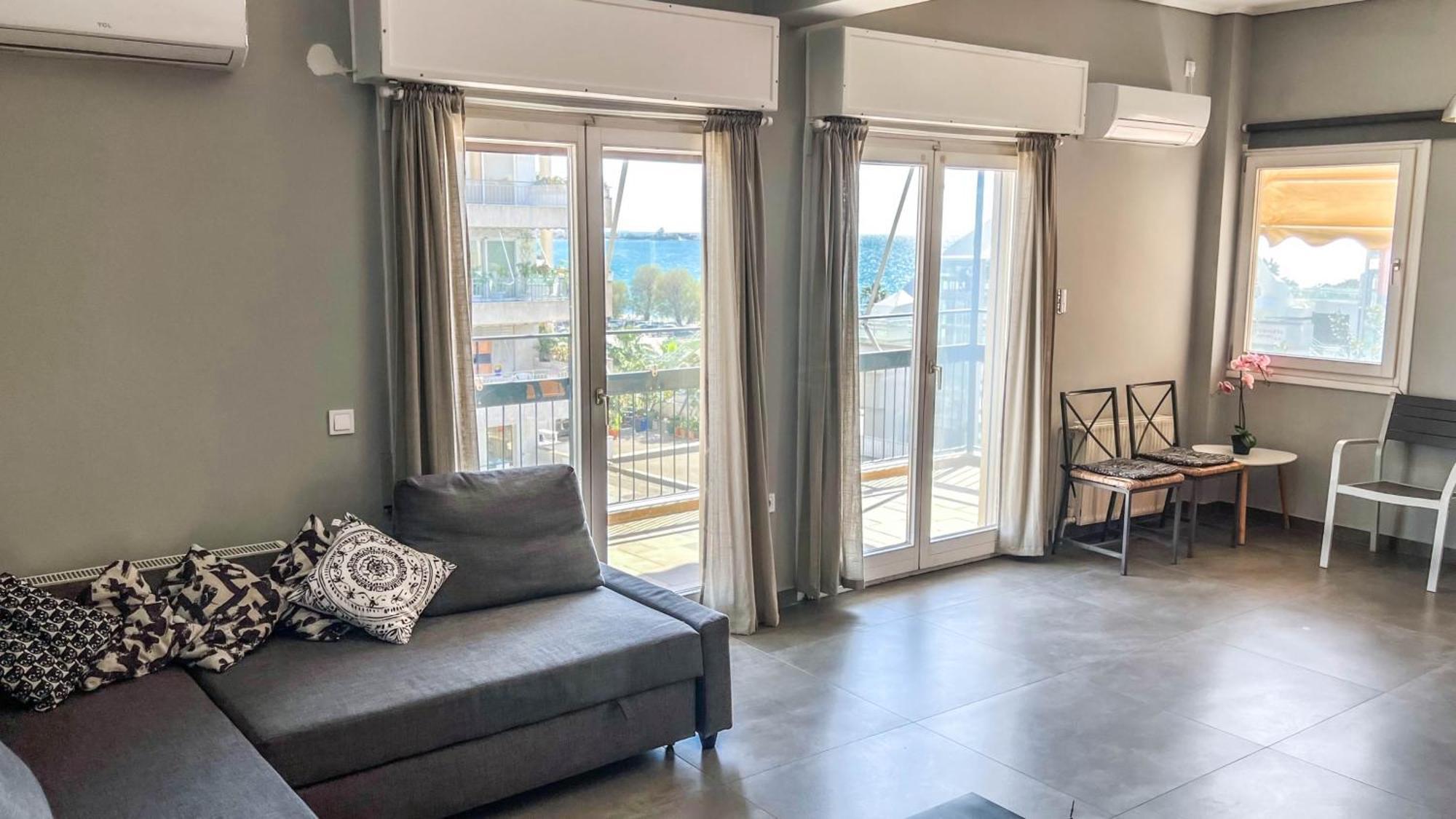 Alimos Sea View Family Apartment أثينا المظهر الخارجي الصورة